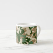 カモフラージュ エスプレッソカップ (正面右)