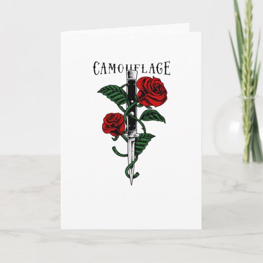 カモフラージュ カード (正面)