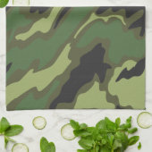 カモフラージュ キッチンタオル (折り畳み)