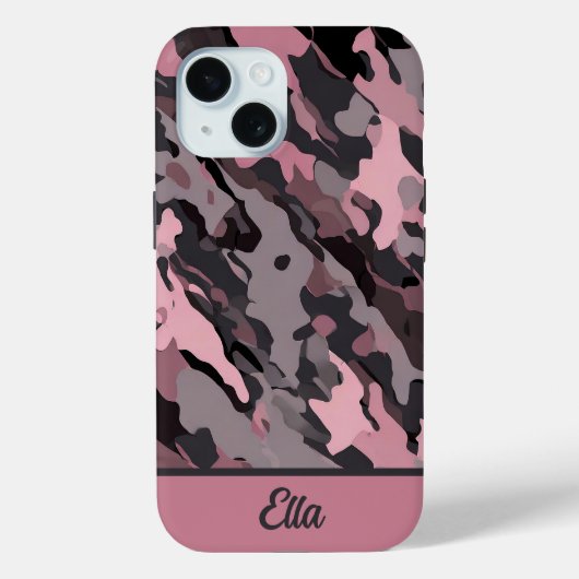 カモフラージュ コンテンポラリー Case-Mate iPhoneケース (裏面)
