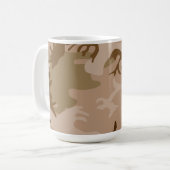 カモフラージュ コーヒーマグカップ (正面左)