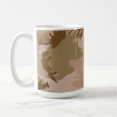 カモフラージュ コーヒーマグカップ (左)