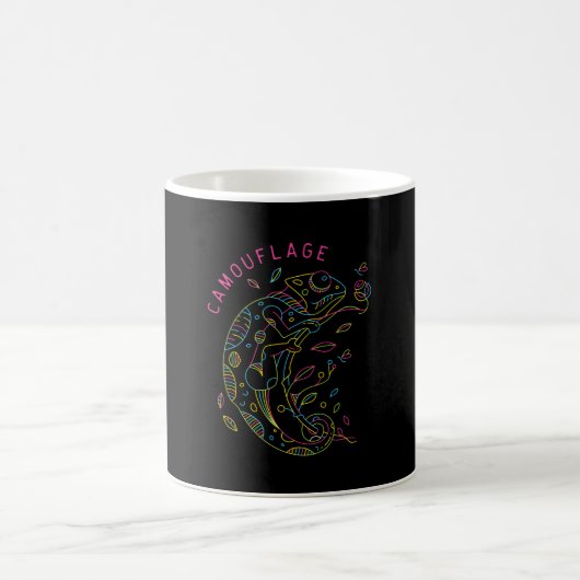 カモフラージュ コーヒーマグカップ (中央)