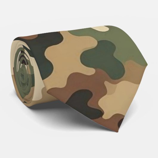 カモフラージュ ネクタイ (ロール)