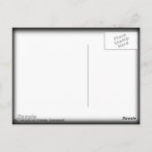 カモフラージュ・ハート ポストカード (裏面)