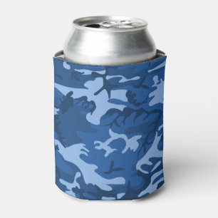 カモフラージュ ブルー 缶クーラー
