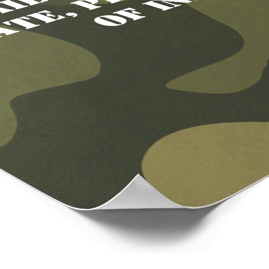 カモフラージュ ポスター (角)