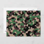 カモフラージュ ポストカード (正面/裏面)