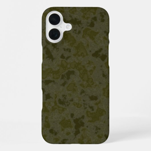カモフラージュ マーブル iPhoneケース (裏面)