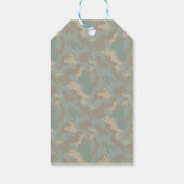 カモフラージュ ミリタリー タンク 陸軍 誕生日パーティー ギフトタグ (裏面)