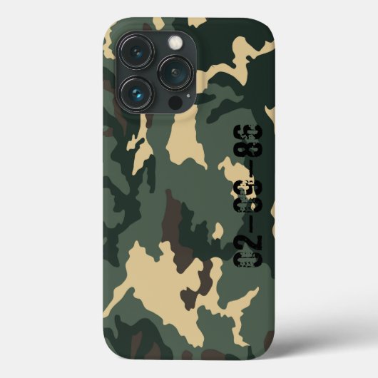 カモフラージュ・ムスター Case-Mate iPhoneケース (裏面)