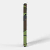 カモフラージュ モノグラム iPhoneケース (右側面)