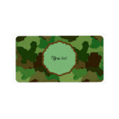 カモフラージュ ラベル (正面)