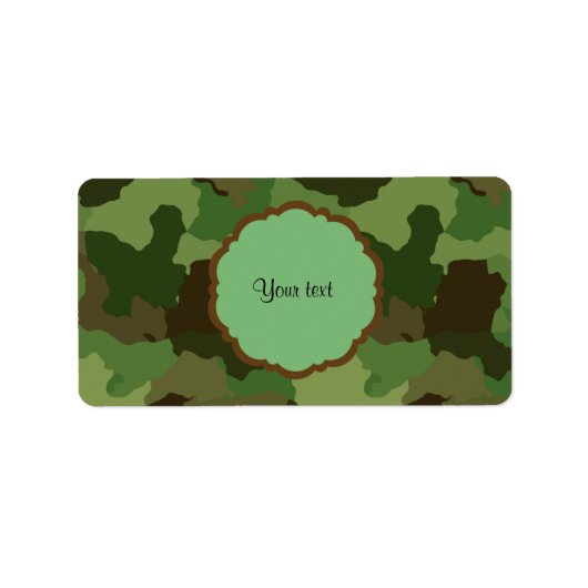 カモフラージュ ラベル (正面)