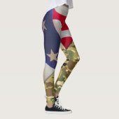 カモフラージュ レギンス (右)