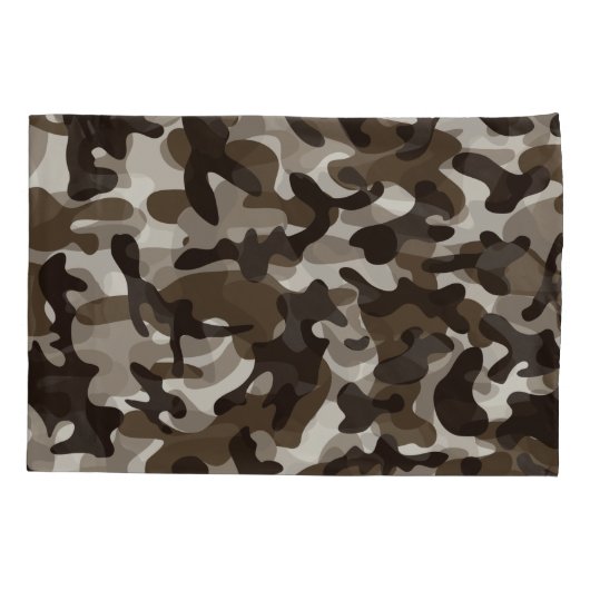 カモフラージュ  枕カバー (裏面-左)
