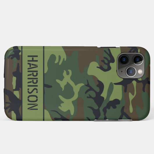 カモフラージュ Case-Mate iPhoneケース (裏面(横))