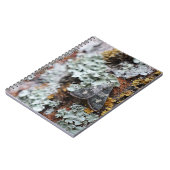 カモフラージュLichen Moth Notebook ノートブック (左側)