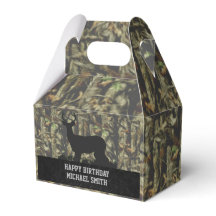 カモフラージ鹿狩りメンズ誕生日フライトボックス