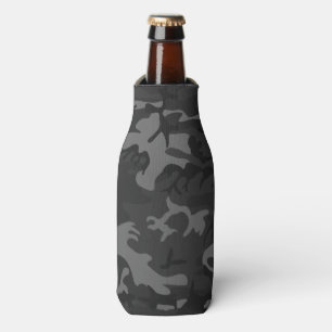 カモフラ チャコールグレー ボトルクーラー