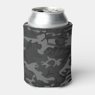 カモフラ チャコールグレー 缶クーラー