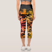 カモフロレンカプリレギンス カプリレギンス (裏面)