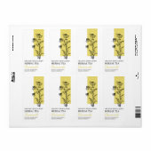 カモミオーガニックールハーブティーのビジネスラベル ラベル (フルシート)