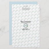 カモミレ石鹸の包装袋 |リネン紙 (正面/裏面)