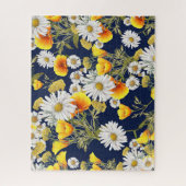 カモミールとポピー ジグソーパズル (縦)