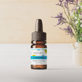 カモミールエッセンシャル油フレグランスボトルラベル シール