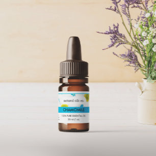 カモミールエッセンシャル油フレグランスボトルラベル シール