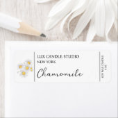 カモミールキャンドルラベル ラベル (インサイチュ)