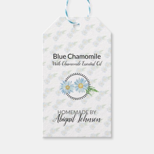 カモミールホームメイドバス&体ラベル |製品ラベル ギフトタグ (正面)