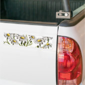 カモミール植物磁石 バンパーステッカー (トラック上)