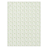 カモミール花素朴植物模様 テーブルクロス (正面)