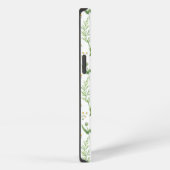 カモミール花素朴植物模様 iPhoneケース (右側面)