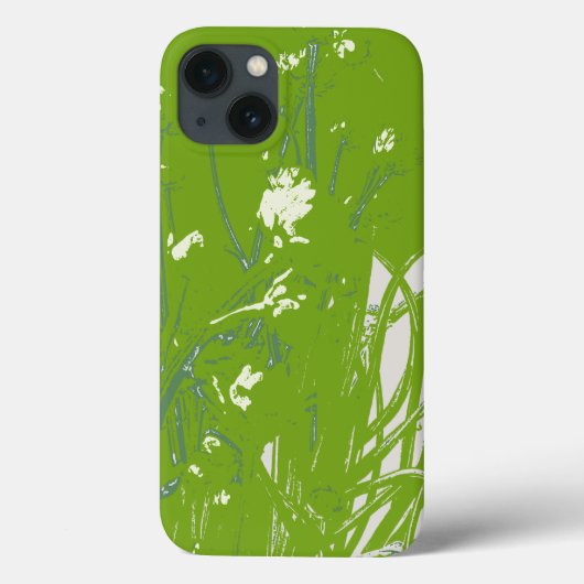 カモミール野グリーン Case-Mate iPhoneケース (裏面)