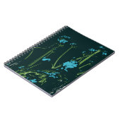 カモミール青 ノートブック (左側)