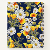 カモミール&ポピーパーソナライズされたズレシピ本 ノートブック (裏面)