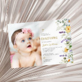 カモミール&ユーカリプタスフォト《キリスト教》洗礼式や命名式 招待状