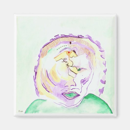 カモミール&ロックウッド マグネット (正面)