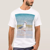 カモメおもしろいモ Tシャツ (正面)
