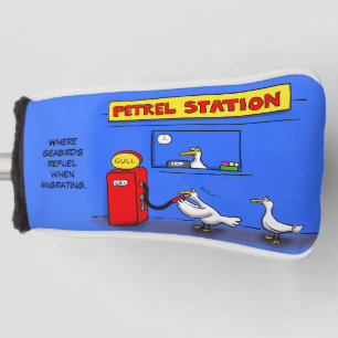 カモメおもしろいリカ ゴルフヘッドカバー