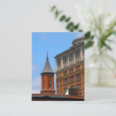 カモメが付いている尖塔 ポストカード (スタンド正面)