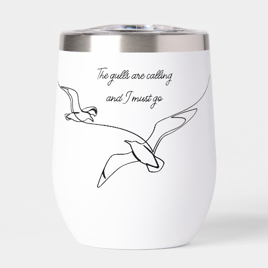 カモメたちが呼び出してきて、私はカモメの芸術に行かなければならない (正面)