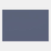 カモメとヒトデの金ゴールド航海の星 ラッピングペーパーシート (正面3)