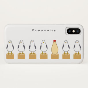 【カモメとマヨネーズ】 Seagulls and mayonnaise iPhone X ケース