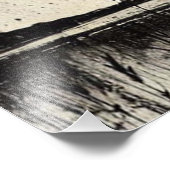 カモメと星空の二重露出女性 フォトプリント            (角)