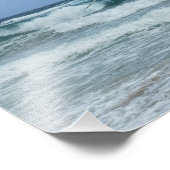 カモメと海 フォトプリント            (角)