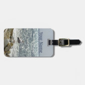 カモメと海 ラゲッジタグ (正面横)